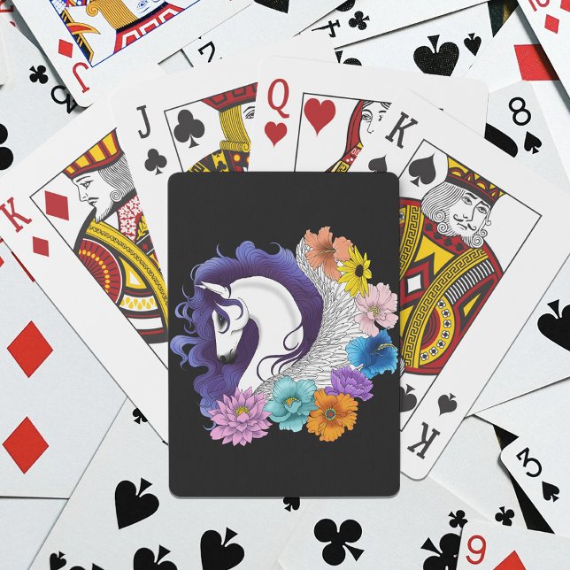 Baralho Pegasus Black Floral (Criador carregado)