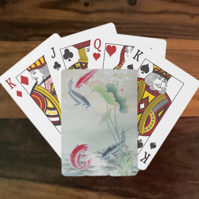 Baralho Peixe Koi com Lotus (Criador carregado)