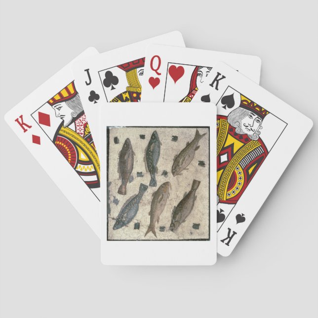 Baralho Peixes (mosaico) (Verso)