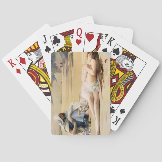 Baralho Pelagia e Philammon (Morte de um Belo Santo) (Verso)