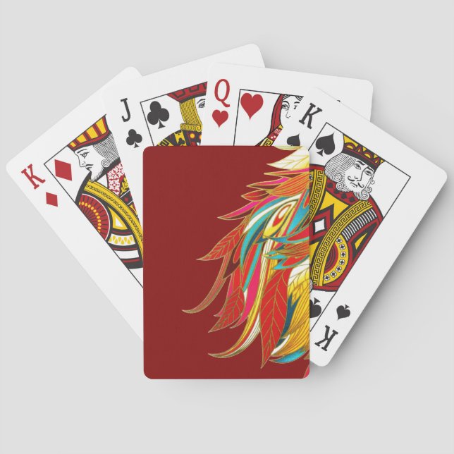 Baralho Penas exóticas (Verso)