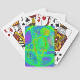 Baralho Penatgrama Elétrico Verde