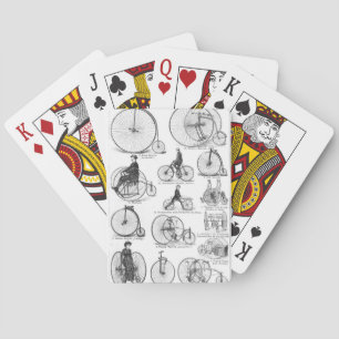 Baralho Penny Farthing de Bicicleta de Alta Roda