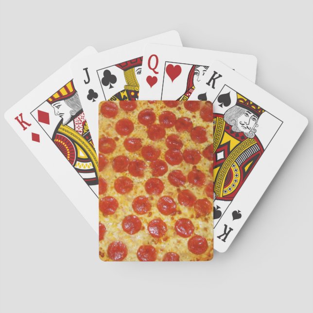 Baralho Pepperoni Pizza (Verso)