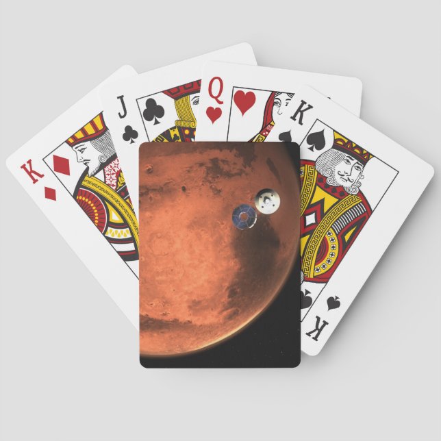 Baralho Perseverança Rover Arrancando Seu Palco De Cruzeir (Verso)