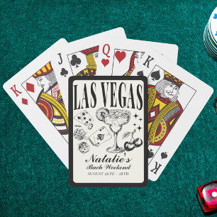 Baralho Personalizada Festa de solteira Las Vegas