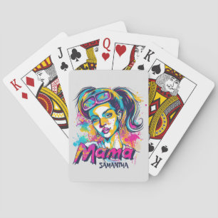 Baralho Personalizado Retro Mama Pop Art (18)