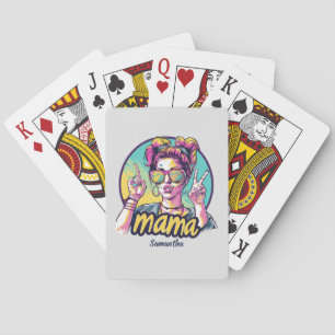 Baralho Personalizado Retro Mama Pop Art (19)