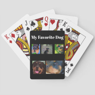 Baralho Personalizar 5 Fotos e Texto Pet Dog