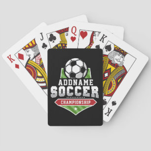 Baralho Personalizar jogador de equipe de texto de ADD de