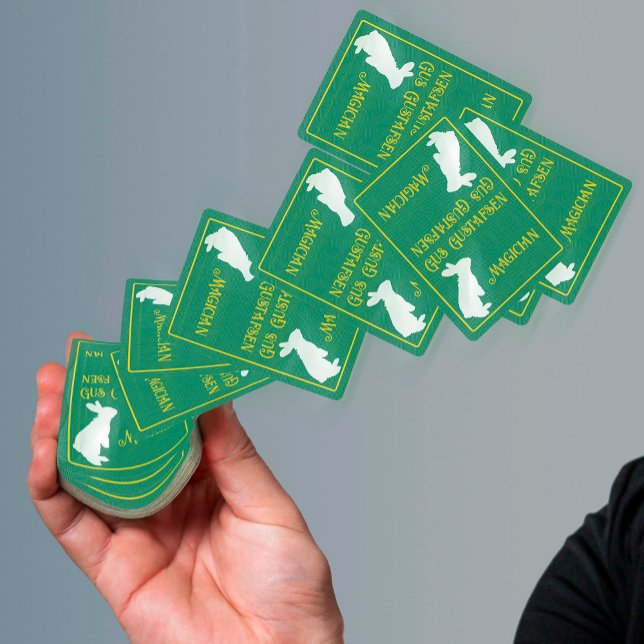 Baralho Personalizar o coelho branco mágico (Criador carregado)