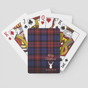 Baralho Personalizar Xadrez de Tartan Clan MacLachlan Nata