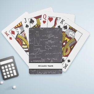 Baralho Personalized mathematic equations and graphics