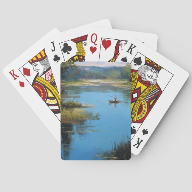 Baralho Pesca ao ar livre (Verso)