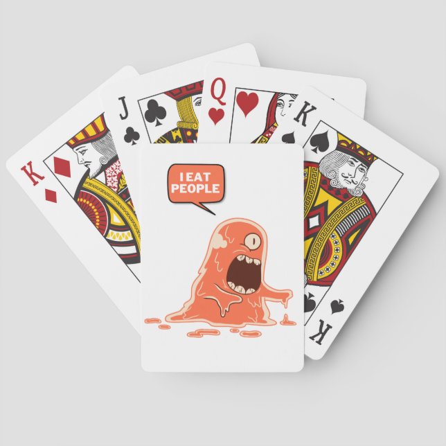 Baralho pessoas monstro (Verso)