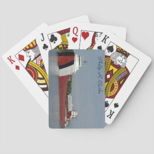 Baralho Philip R. Clarke jogando cartas