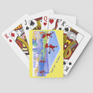 Baralho Pickleball Aproveite a Vida ... Placas de Reproduç