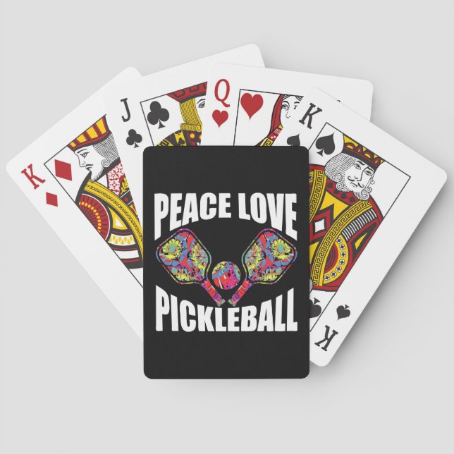 Baralho Pickleball Paddle Design (Verso)