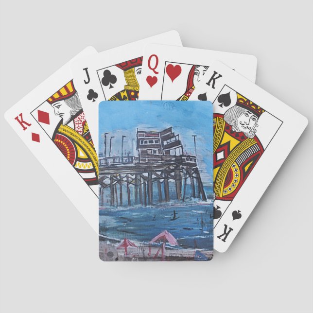 BARALHO PIER DE NEWPORT BEACH (Verso)