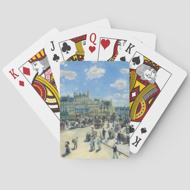 Baralho Pierre-Auguste Renoir - Paris, Pont-Neuf (Verso)