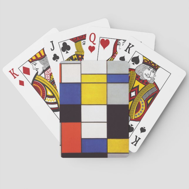 Baralho PIET MONDRIAAN - Compositon A 1923 (Verso)