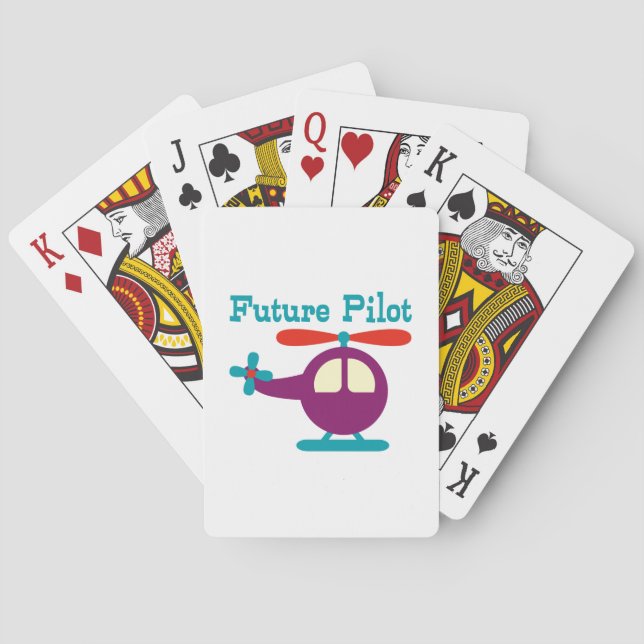 Baralho Piloto Futuro (Verso)