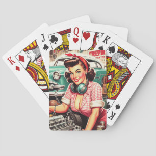 Baralho Pin-up Mecânico Cinto
