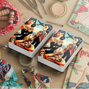 Baralho Pin-up Tatuada Old School