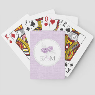 Baralho Pine cone púrpura, cartas iniciais de jogo