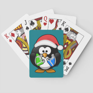 Baralho Pinguim com presentes