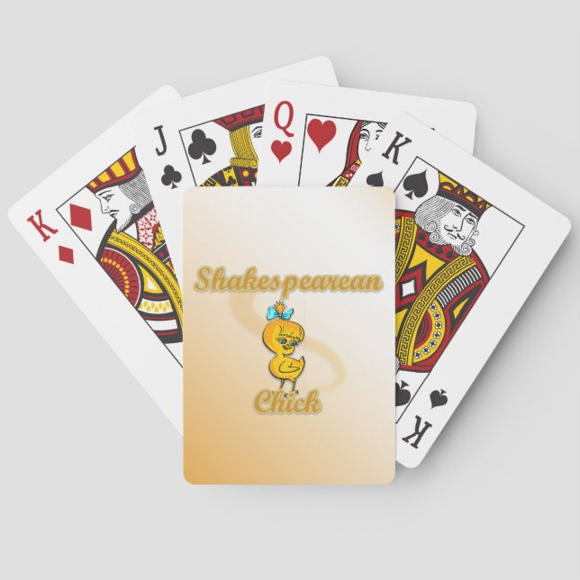 Baralho Pintinho shakespeariano (Verso)