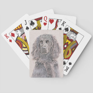 Baralho Pintura de Boykin Spaniel - Arte de Cachorro Origi