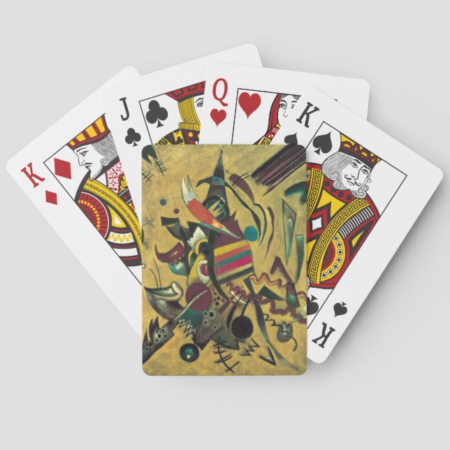 Baralho Pintura de Canvas de Pontos Kandinsky (Verso)