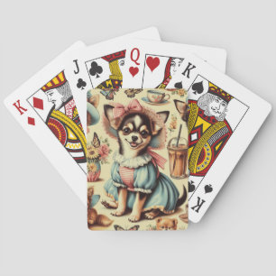 Baralho Pintura de Chihuahua Puppy