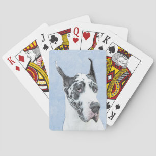 Baralho Pintura de Grande Dane (Harlequin) - Arte de Cacho