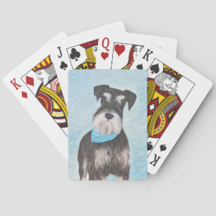 Baralho Pintura de Schnauzer (Miniatura) - Cachorro Origin
