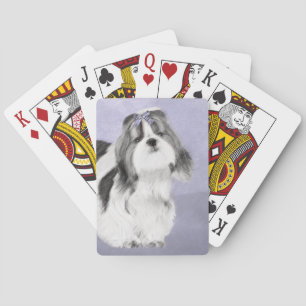 Baralho Pintura Shih Tzu - Arte Cachorosa Original
