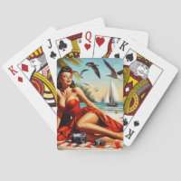 Pinup Clássico de Bela Vintage