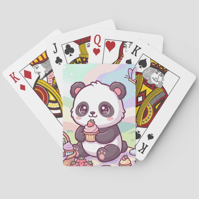 Baralho Piquenique do Panda Minúsculo (Verso)