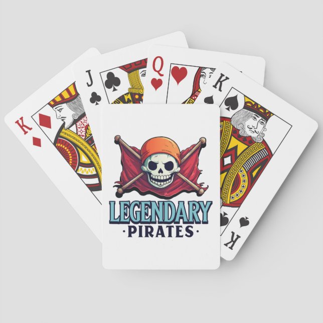 Baralho Piratas lendários (Verso)