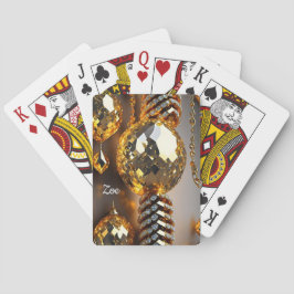 Baralho Pisca! Bonitas joias caos em ouro