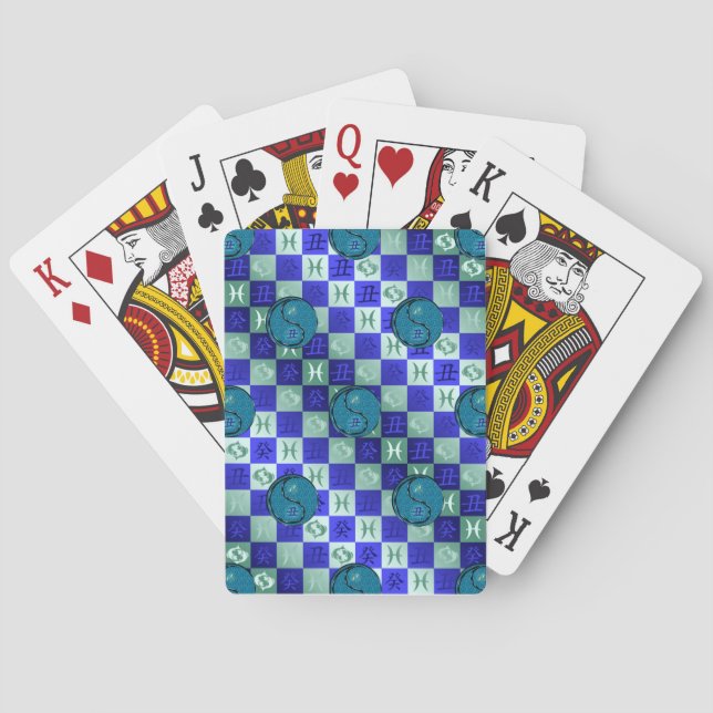 Baralho Pisces & Water Ox (Verso)