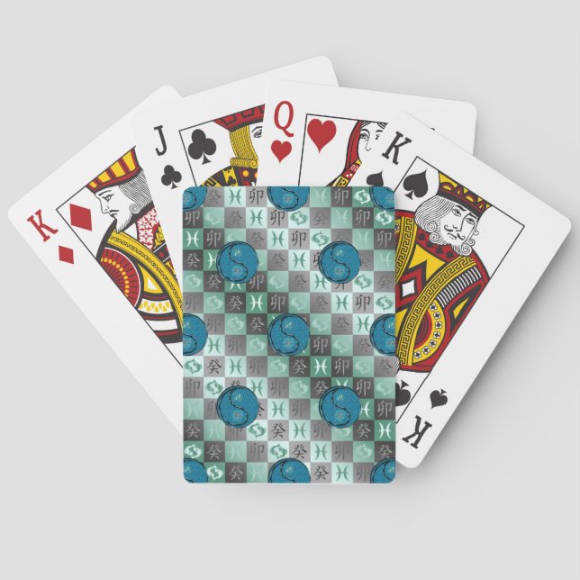 Baralho Pisces & Water Rabbit (Verso)