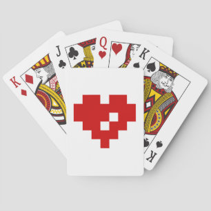 Baralho Pixel Heart 8 Bit Love