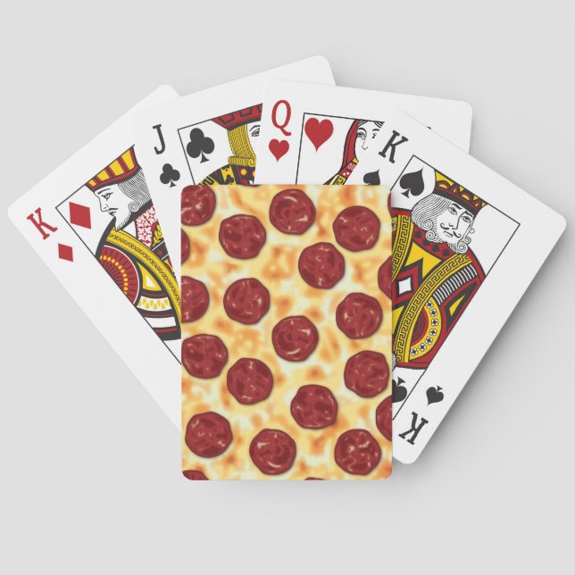 Baralho Pizza Pepperoni (Verso)