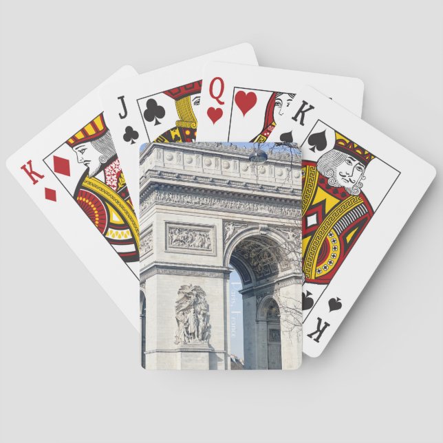 Baralho Placa Arc de Triomphe (Verso)