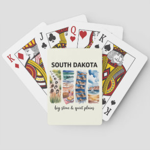 Baralho Placa de Jogada South Dakota Big Stone & Quiet Pla