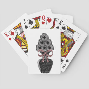 Baralho Placa de Reprodução Floral