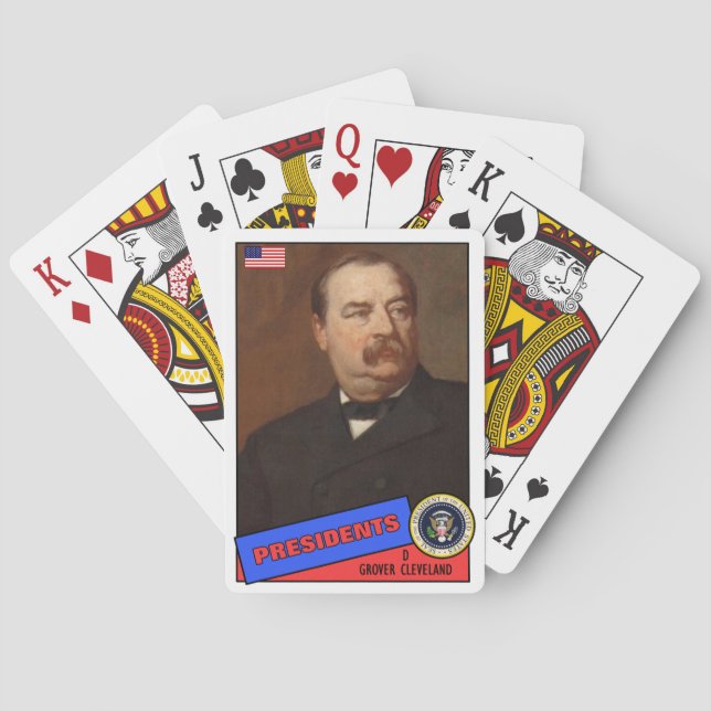 Baralho Placa Grover Cleveland Baseball (Verso)