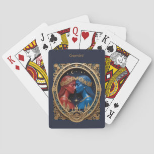 Baralho Placas Astrologicas - Sinal Gemini Zodiac